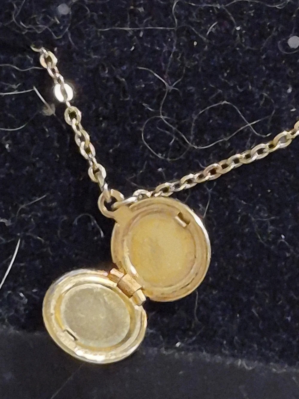BN Gold Floral Locket Necklace for GIRL